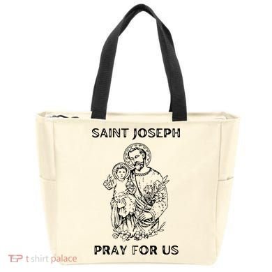 Saint Joseph All Saints Day, St Joseph, Catholic Tote Bag