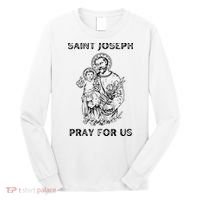 Saint Joseph All Saints Day, St Joseph, Catholic Long Sleeve Shirt thumb 0
