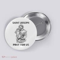 Saint Joseph All Saints Day, St Joseph, Catholic Button thumb 0