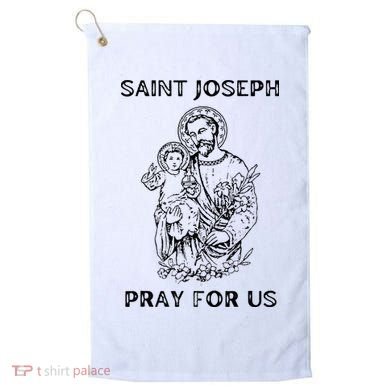 Saint Joseph All Saints Day, St Joseph, Catholic Golf Towel