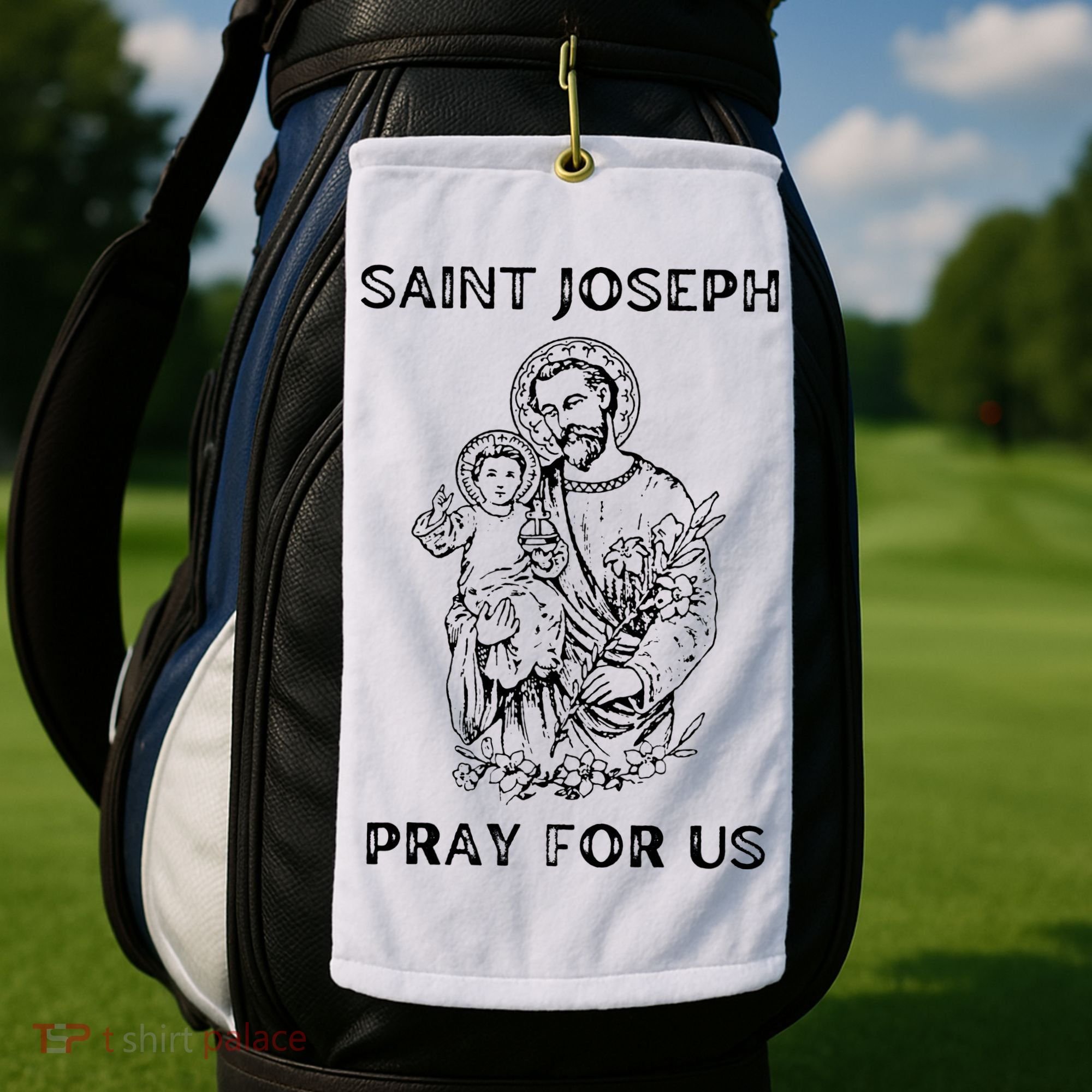 Saint Joseph All Saints Day, St Joseph, Catholic Golf Towel