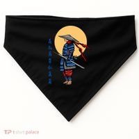 Samurai Japanese Art Martial Arts Gift USA-Made Doggie Bandana thumb 0