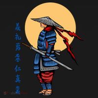 Samurai Japanese Art Martial Arts Gift Long Sleeve Shirt thumb 2