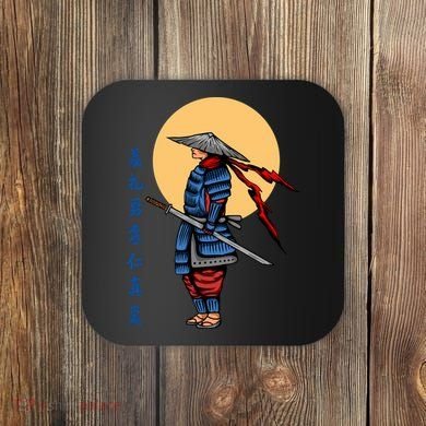 Samurai Japanese Art Martial Arts Gift Coaster