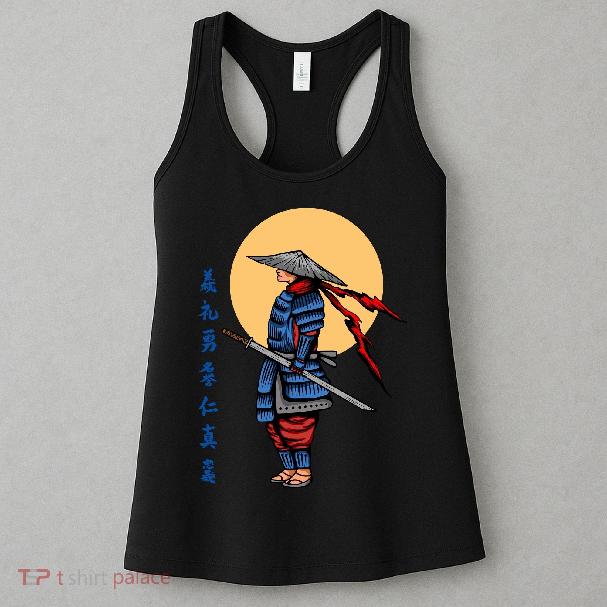 Samurai Japanese Art Martial Arts Gift Women's Tank Top