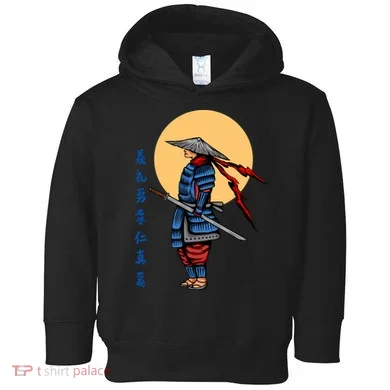 Samurai Japanese Art Martial Arts Gift Toddler Hoodie