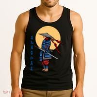 Samurai Japanese Art Martial Arts Gift Tank Top thumb 3