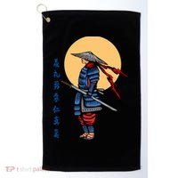 Samurai Japanese Art Martial Arts Gift Golf Towel thumb 0