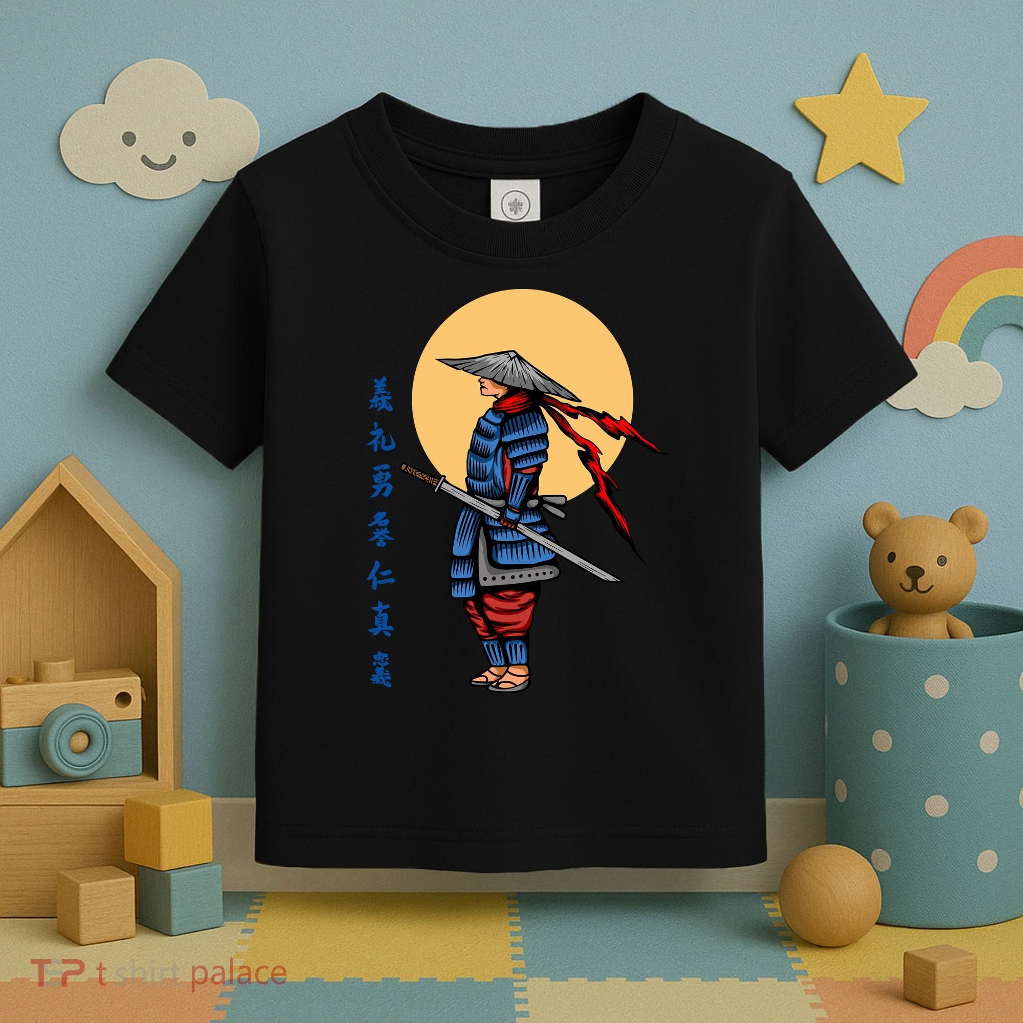 Samurai Japanese Art Martial Arts Gift Toddler T-Shirt