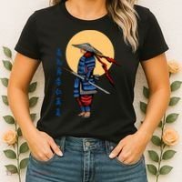Samurai Japanese Art Martial Arts Gift Women's T-Shirt thumb 2