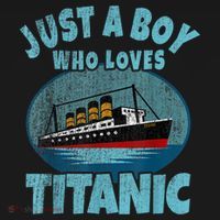 Ship Just A Boy Who Loves Titanic Boat Titanic Sweatshirt thumb 3