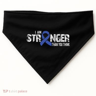 Stronger Juvenile Arthritis Awareness Supporter Ribbon USA-Made Doggie Bandana