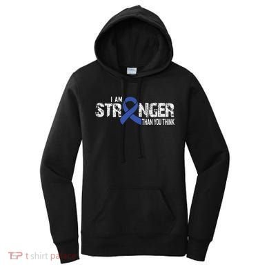Stronger Juvenile Arthritis Awareness Supporter Ribbon Women's Hoodie