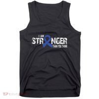 Stronger Juvenile Arthritis Awareness Supporter Ribbon Tank Top thumb 0