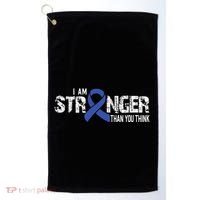 Stronger Juvenile Arthritis Awareness Supporter Ribbon Golf Towel thumb 0