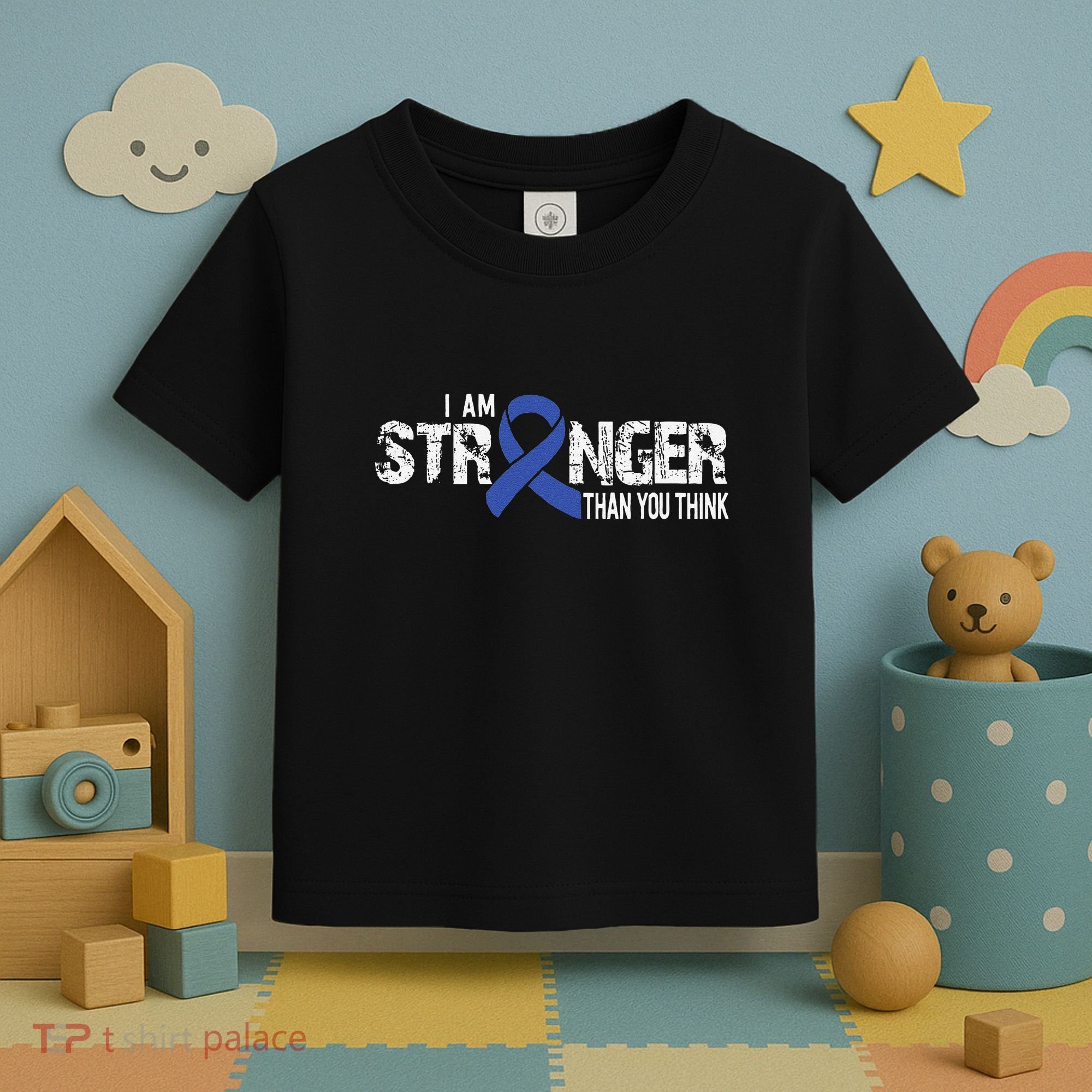 Stronger Juvenile Arthritis Awareness Supporter Ribbon Toddler T-Shirt