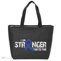 Stronger Juvenile Arthritis Awareness Supporter Ribbon Tote Bag thumb 0