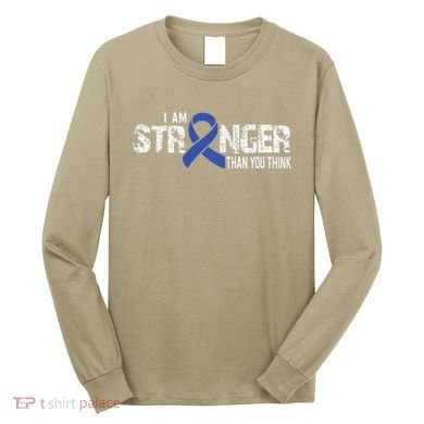 Stronger Juvenile Arthritis Awareness Supporter Ribbon Long Sleeve Shirt