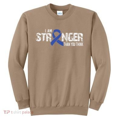 Stronger Juvenile Arthritis Awareness Supporter Ribbon Sweatshirt