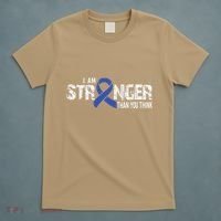 Stronger Juvenile Arthritis Awareness Supporter Ribbon T-Shirt thumb 5