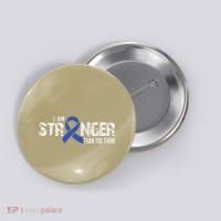 Stronger Juvenile Arthritis Awareness Supporter Ribbon Button thumb 0