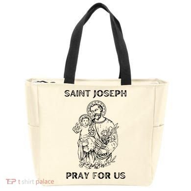 Saint Joseph  All Saints Day St Joseph Catholic Tote Bag