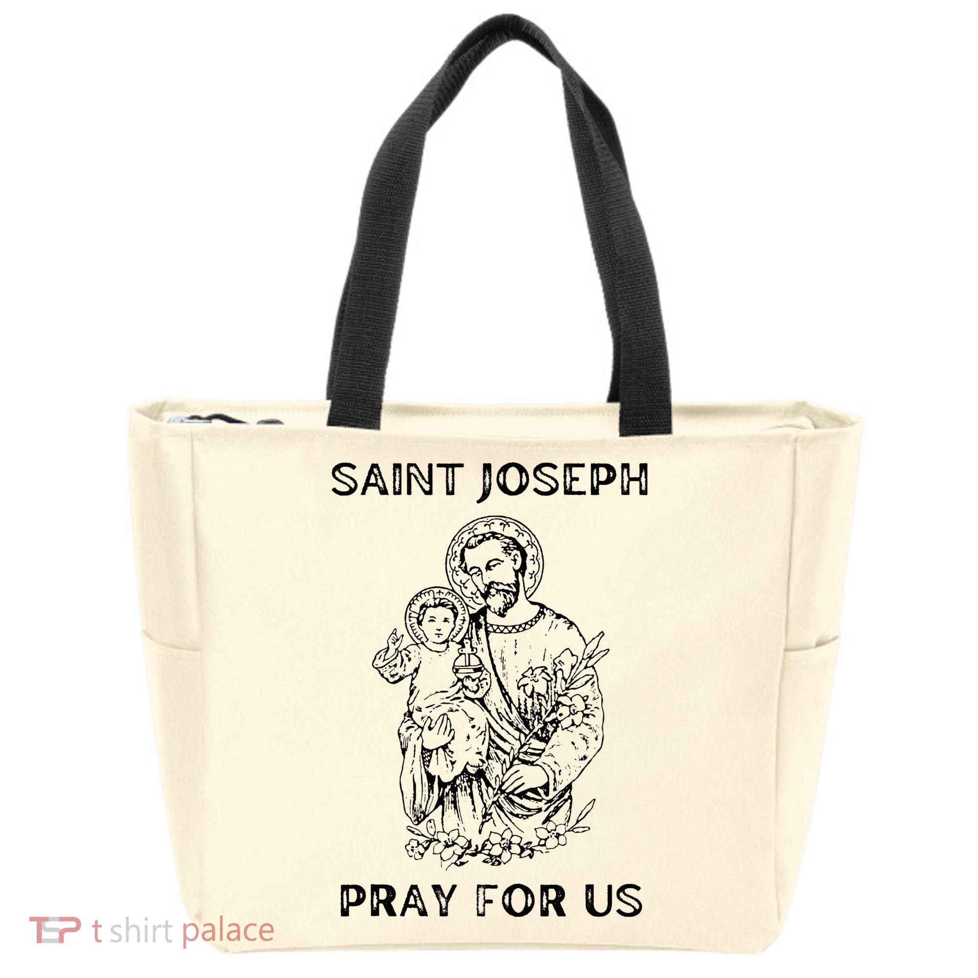 Saint Joseph  All Saints Day St Joseph Catholic Tote Bag