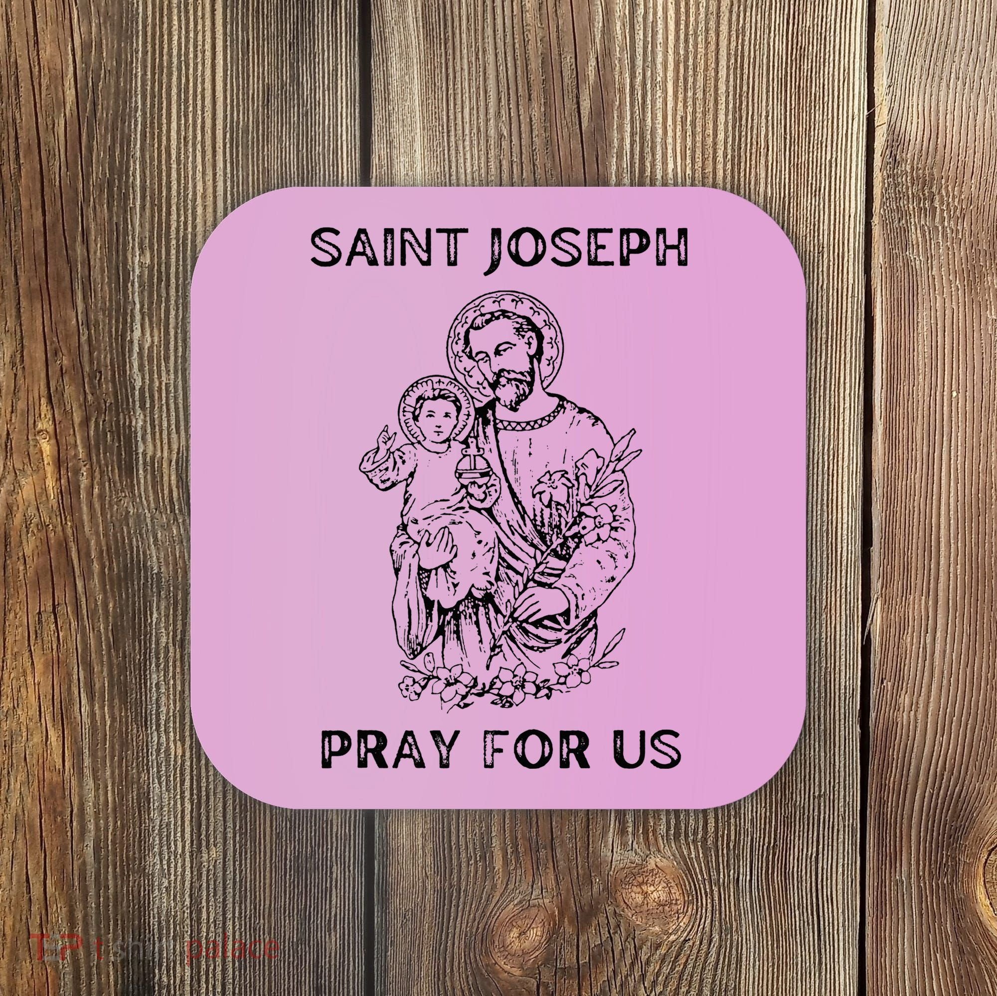 Saint Joseph  All Saints Day St Joseph Catholic Coaster