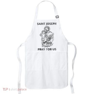 Saint Joseph  All Saints Day St Joseph Catholic Apron