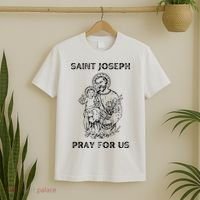 Saint Joseph  All Saints Day St Joseph Catholic T-Shirt thumb 2