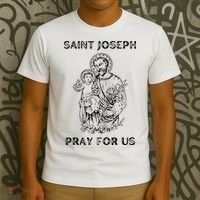Saint Joseph  All Saints Day St Joseph Catholic T-Shirt thumb 3