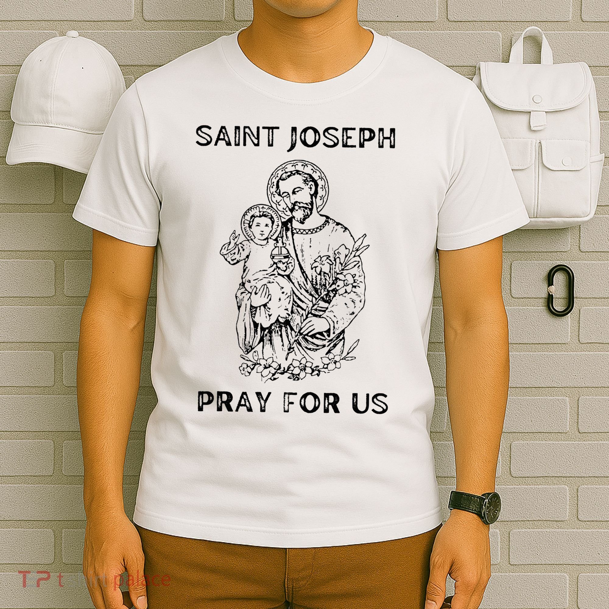 Saint Joseph  All Saints Day St Joseph Catholic T-Shirt