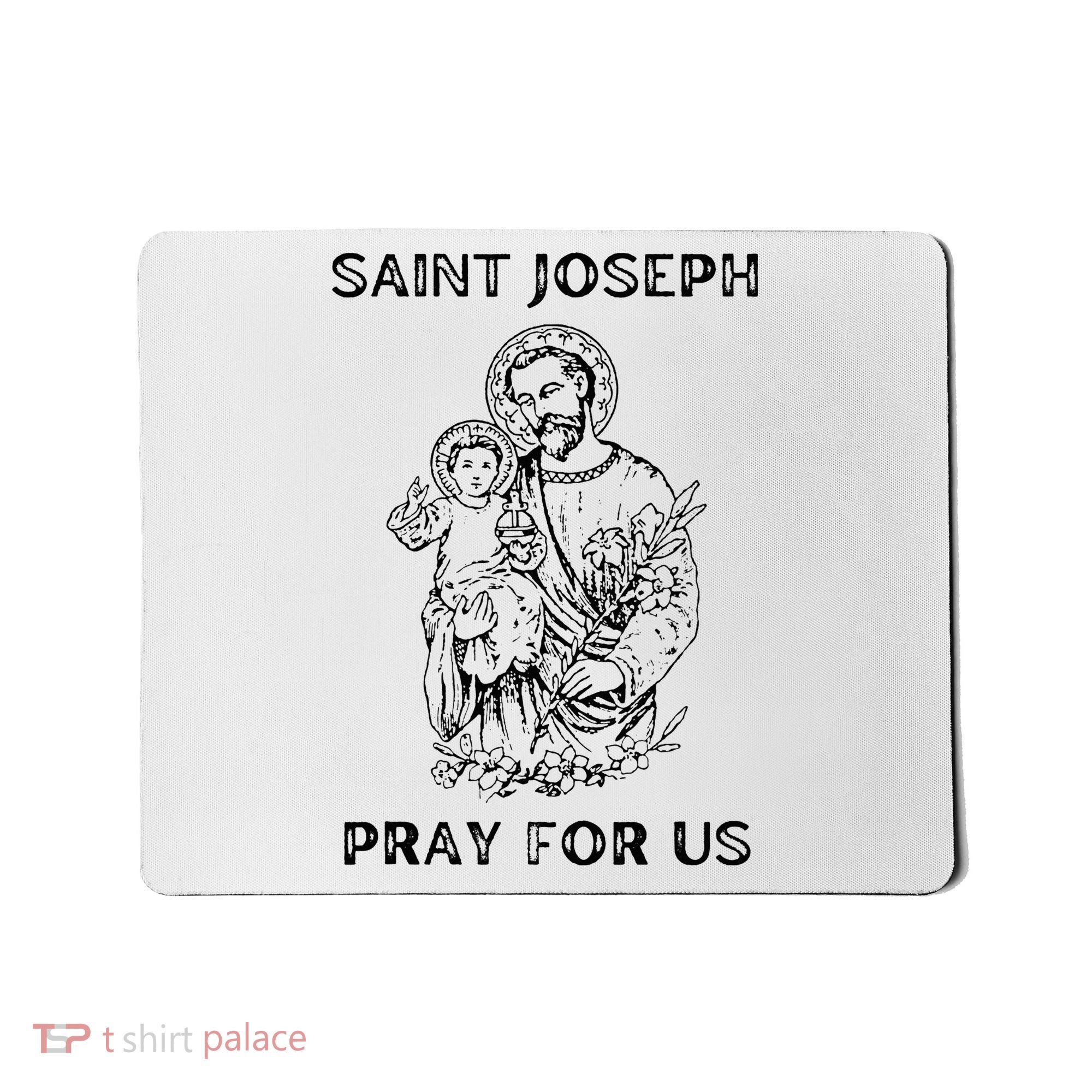 Saint Joseph  All Saints Day St Joseph Catholic Mousepad