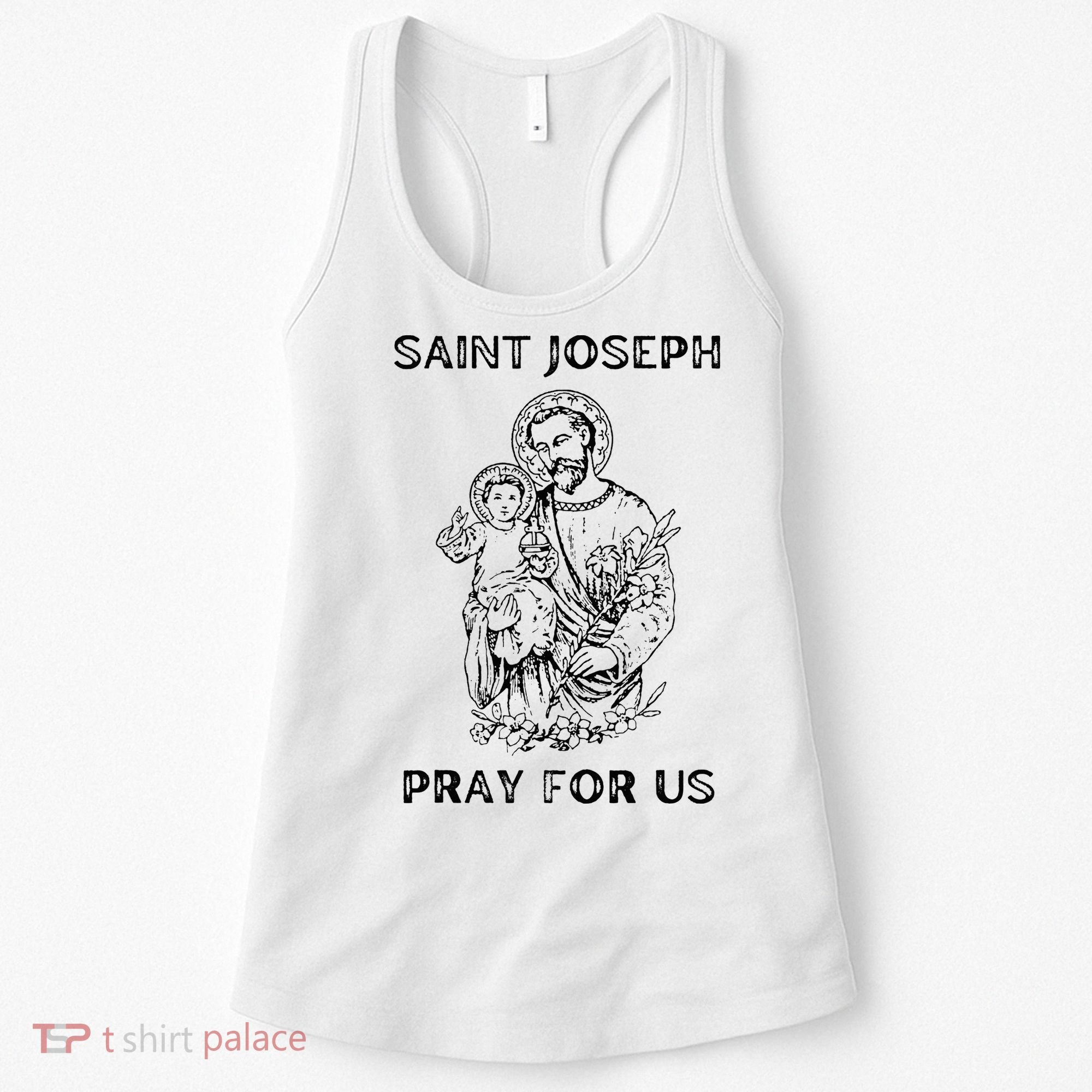 Saint Joseph  All Saints Day St Joseph Catholic Women's Tank Top