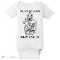 Saint Joseph  All Saints Day St Joseph Catholic Baby Bodysuit thumb 0