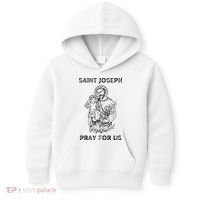 Saint Joseph  All Saints Day St Joseph Catholic Kids Hoodie thumb 0
