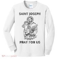 Saint Joseph  All Saints Day St Joseph Catholic Kids Long Sleeve Shirt thumb 0