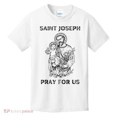 Saint Joseph  All Saints Day St Joseph Catholic Kids T-Shirt