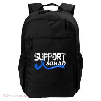 Support Juvenile Arthritis Awareness Squad Ribbon Blue Funny Gift Backpack
