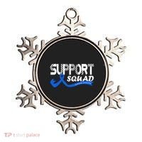 Support Juvenile Arthritis Awareness Squad Ribbon Blue Funny Gift Ornament thumb 0