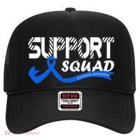 Support Juvenile Arthritis Awareness Squad Ribbon Blue Funny Gift Hat thumb 0