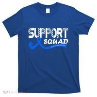 Support Juvenile Arthritis Awareness Squad Ribbon Blue Funny Gift T-Shirt thumb 0