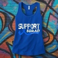 Support Juvenile Arthritis Awareness Squad Ribbon Blue Funny Gift Women's Tank Top thumb 3