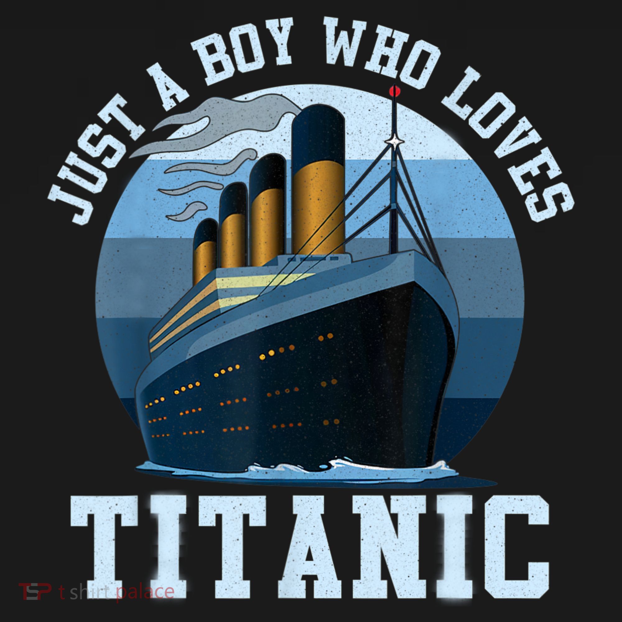Ship Just A Boy Who Loves Titanic Boat Titanic Boys Toddler Baby Long Sleeve Bodysuit