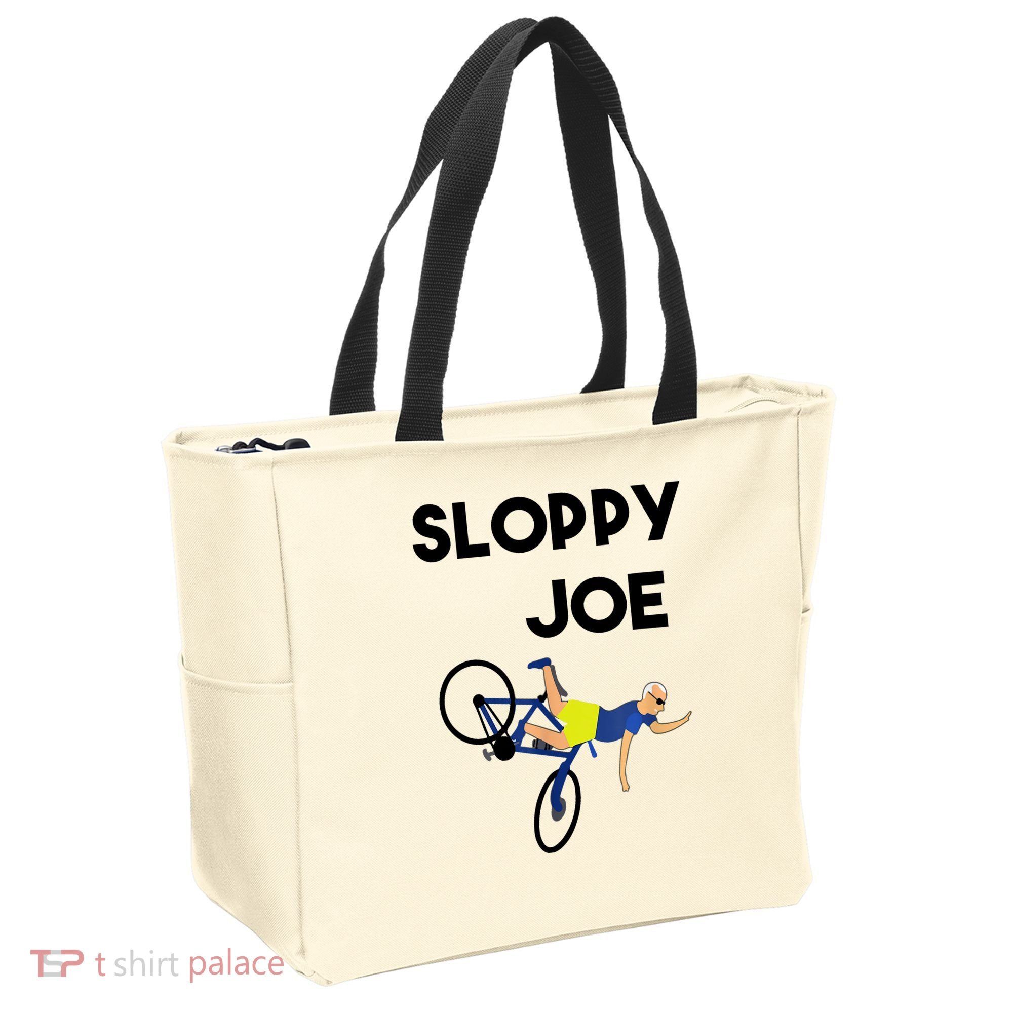 Sloppy Joe Bicycle Funny Sarcastic Tote Bag