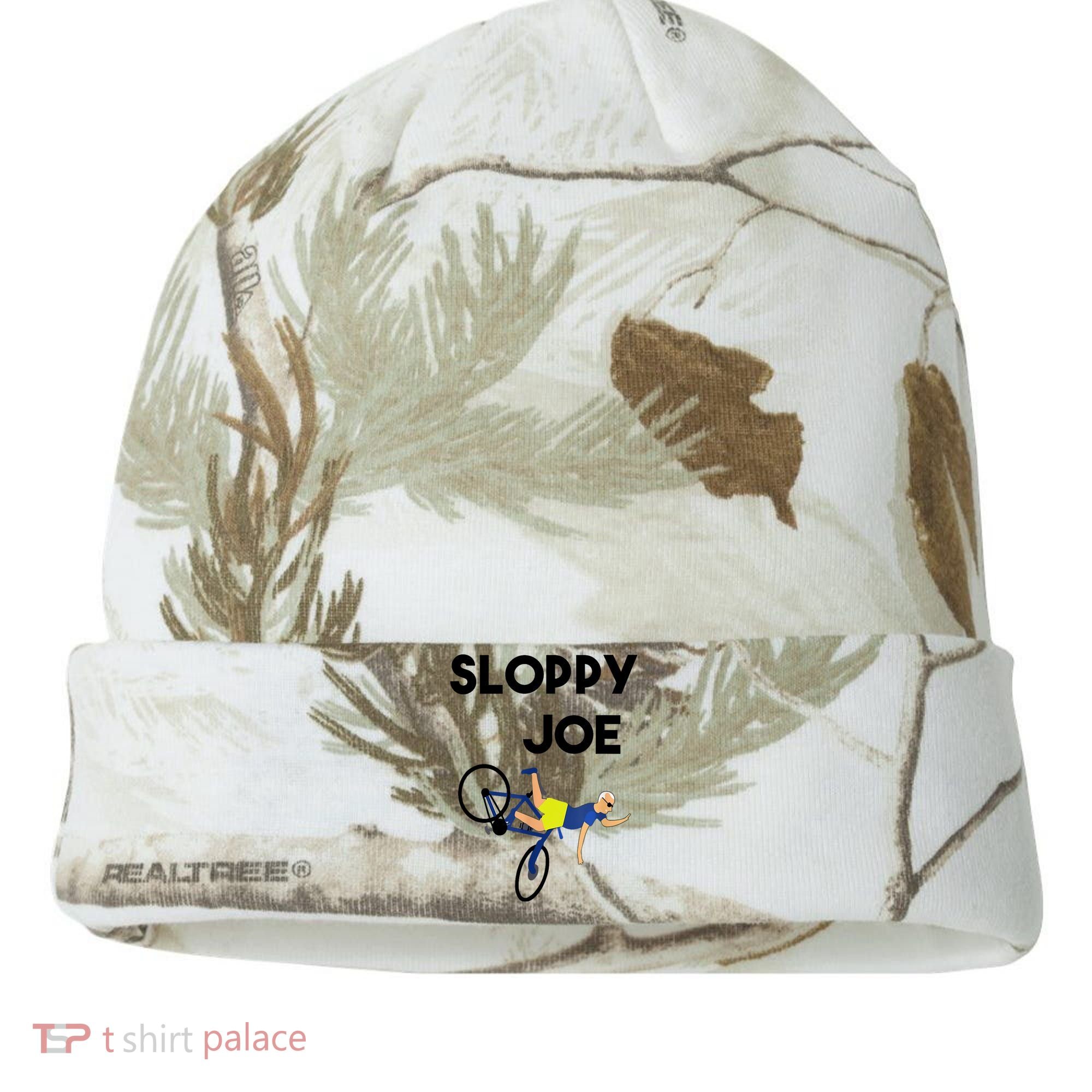 Sloppy Joe Bicycle Funny Sarcastic Kati Licensed 12" Camo Cuffed Beanie