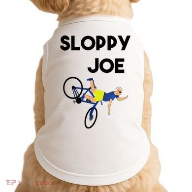 Sloppy Joe Bicycle Funny Sarcastic Doggie Tank
