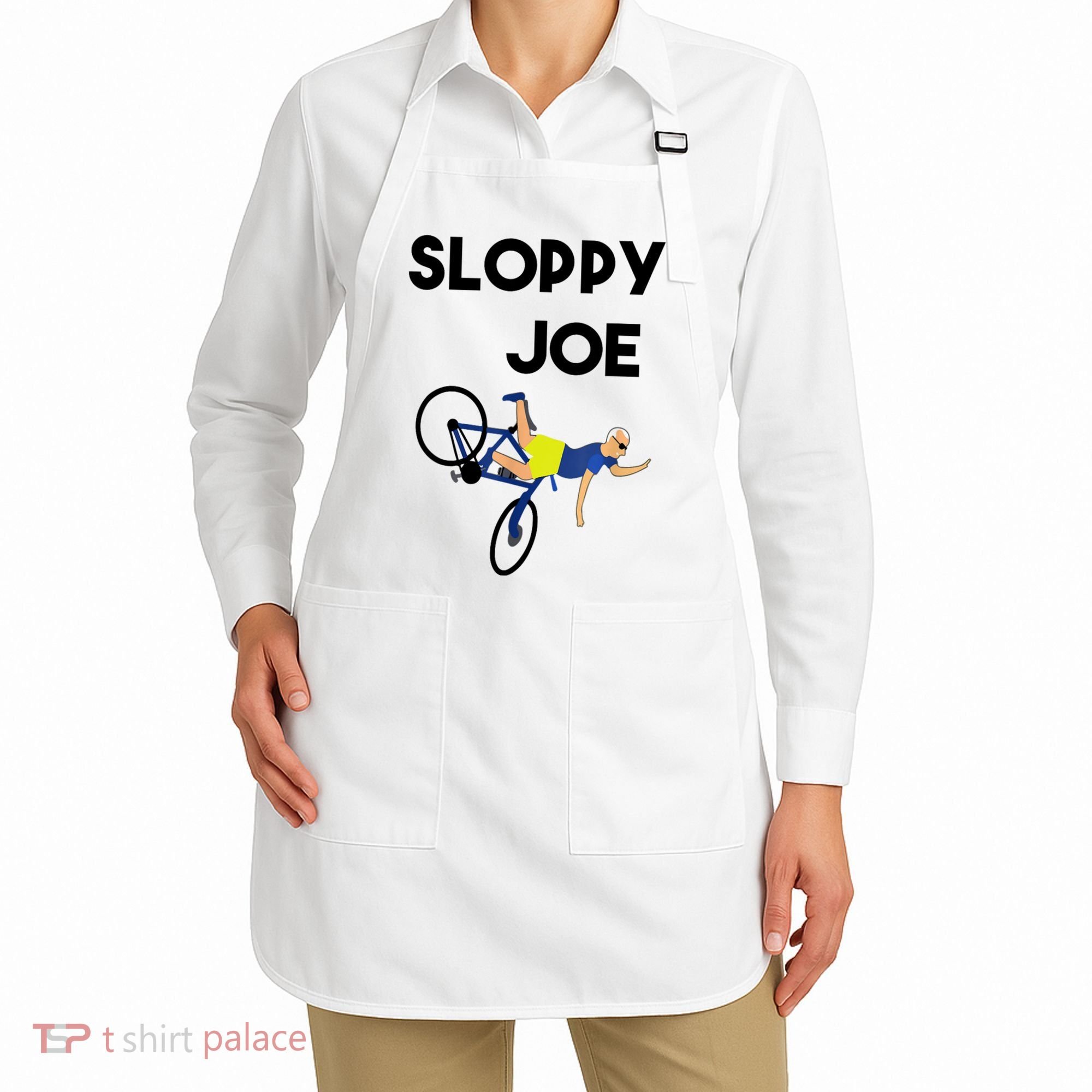 Sloppy Joe Bicycle Funny Sarcastic Apron