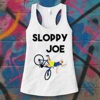 Sloppy Joe Bicycle Funny Sarcastic Women's Tank Top thumb 3