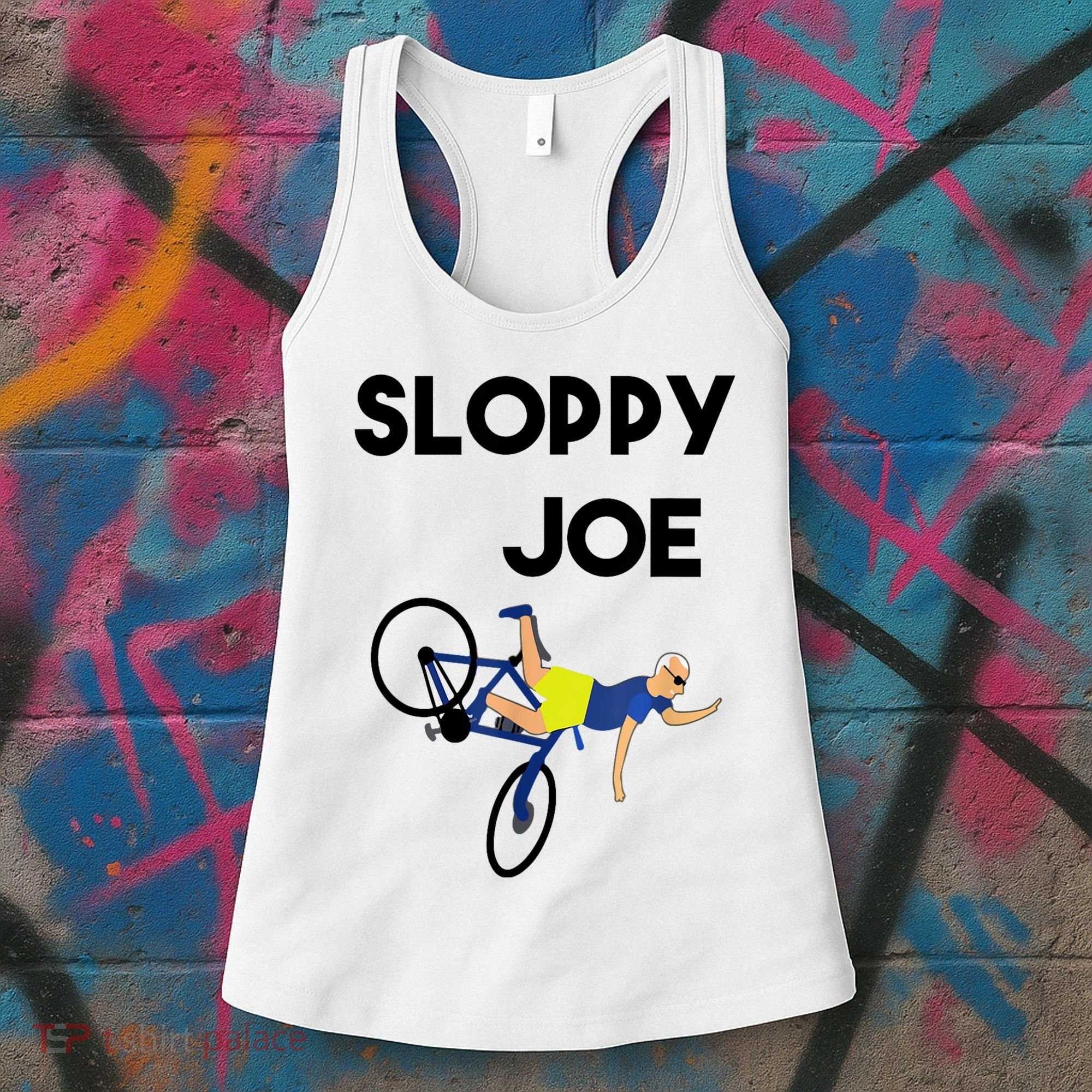 Sloppy Joe Bicycle Funny Sarcastic Women's Tank Top